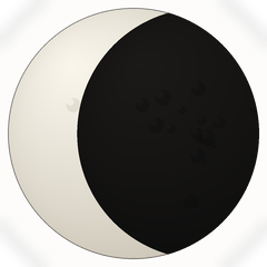 Fase lunar: Luna Creciente